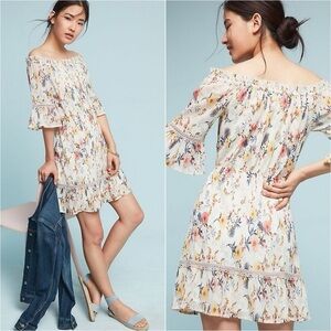 Small Foxiedox Off The Shoulder Floral Dress